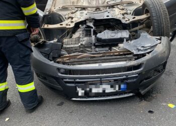 Accident rutier produs în localitatea Priseaca.