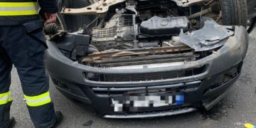 Accident rutier produs în localitatea Priseaca.