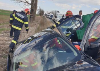 Accident rutier produs în localitatea Comișani