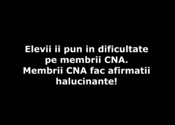 AUDIO – Săptămâna degeaba la CNA