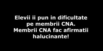 AUDIO – Săptămâna degeaba la CNA