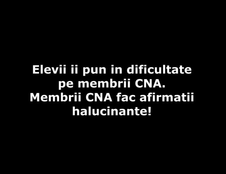 AUDIO – Săptămâna degeaba la CNA