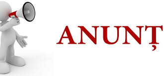 ANUNȚ – MEDIU