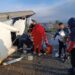 Intervenție în cazul unui accident rutier produs pe A1 km 53, raza localității Corbii Mari