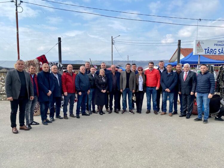 Președintele PSD Dâmbovița prezent astăzi la Târgul de Florii de la Voinești