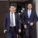 Președintele CJD Dâmbovița, Corneliu Ștefan alături de Ministrul Economiei, Florin Spătaru și Comisarul european pentru Piața Internă, Thierry Breton, au vizitat Uzina de Produse Speciale de la Dragomirești