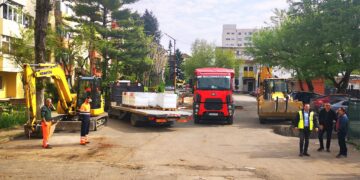 Continuă lucrările în cadrul celui mai mare proiect de reabilitare a infrastructurii rutiere din municipiul Târgoviște din ultimii 10 ani