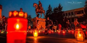 Calea Luminii, joi seară, la Târgoviște