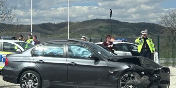 Accident rutier produs în comuna Aninoasa