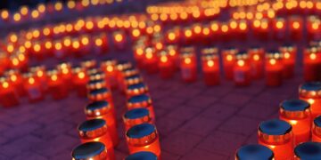 FOTO- VIDEO – Calea Luminii, un spectacol de sunet şi lumină unic în ţară