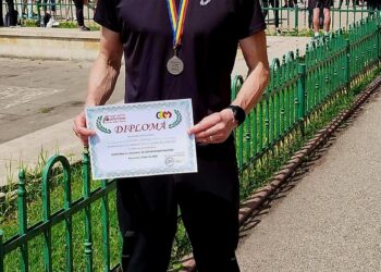 Ionuţ Timofte, vicecampion la “Campionatul Național de Semimaraton Masters”