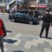 Intervenție în cazul unui accident rutier produs în orașul Pucioasa, str. Republicii