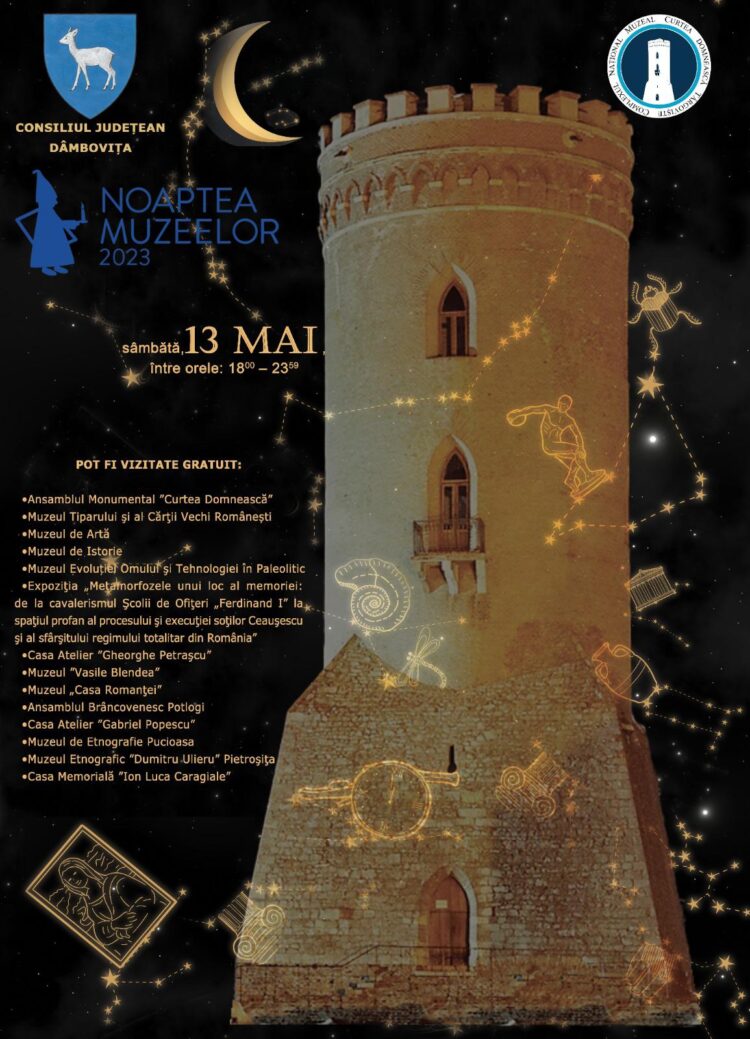 Noaptea Muzeelor 2023” în judeţul Dâmboviţa