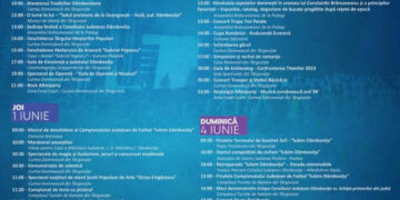 ZILELE JUDEȚULUI DÂMBOVIȚA SE APROPIE – 31 MAI- 4 IUNIE