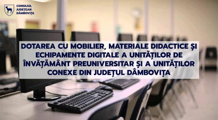 Veste bună pentru 60 de unități de învățământ! Vezi despre ce este vorba.