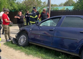 Accident rutier produs în localitatea Brezoaele