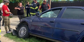 Accident rutier produs în localitatea Brezoaele