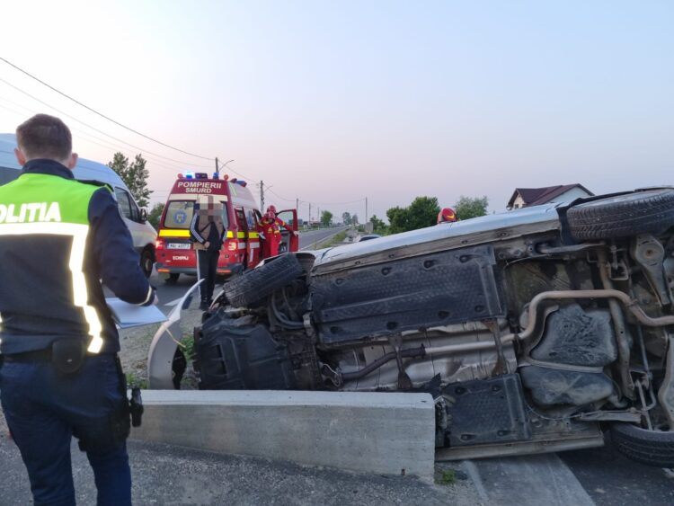 Accident rutier în Comișani