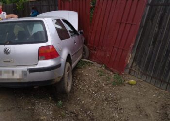 Intervenție în cazul unui accident rutier produs în comuna Lungulețu