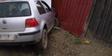 Intervenție în cazul unui accident rutier produs în comuna Lungulețu