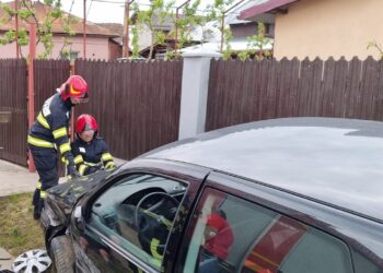 Accident rutier produs în comuna Lucieni