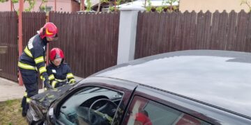 Accident rutier produs în comuna Lucieni