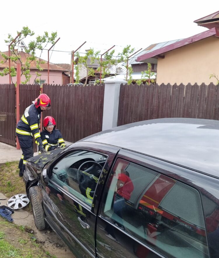 Accident rutier produs în comuna Lucieni