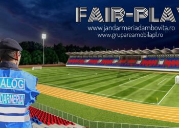 MĂSURI DE ORDINE PUBLICĂ  LA STADIONUL „EUGEN POPESCU” DIN TÂRGOVIȘTE