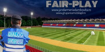 MĂSURI DE ORDINE PUBLICĂ  LA STADIONUL „EUGEN POPESCU” DIN TÂRGOVIȘTE