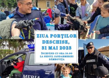 Jandarmeria Dâmbovița – “Ziua Porților Deschise” – 31 mai 2023