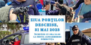 Jandarmeria Dâmbovița – “Ziua Porților Deschise” – 31 mai 2023
