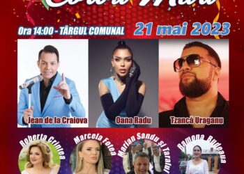 NUME MARI URCĂ PE SCENĂ, DUMINICĂ, DE ZIUA COMUNEI CORBII MARI