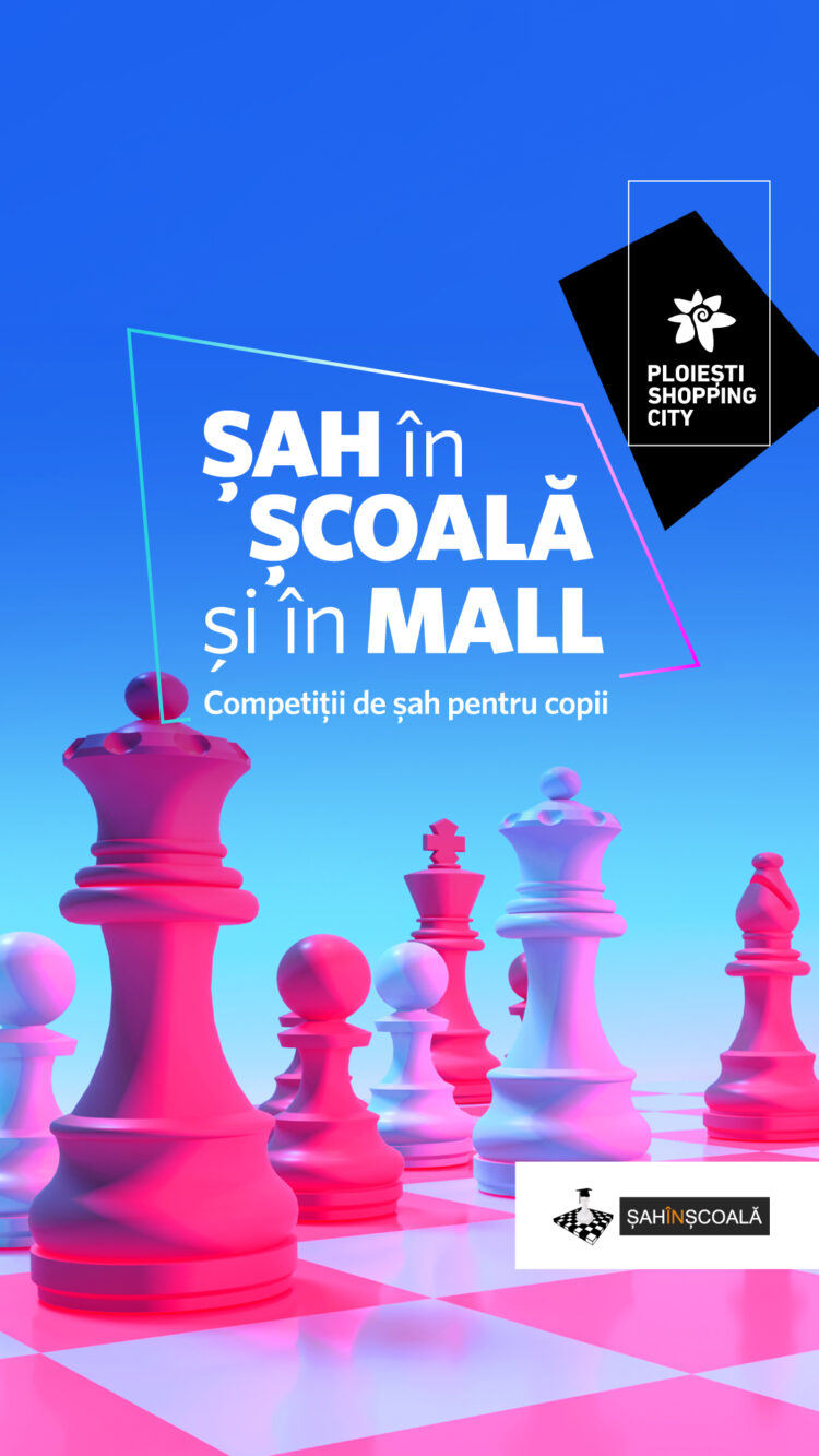 Ploiești Shopping City găzduiește prima competiție din programul național Șah în școală