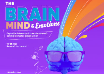 Descoperă universul fascinant al creierului: expoziția interactivă THE BRAIN – MIND & EMOTIONS te așteaptă la Ploiești Shopping City până pe 25 mai