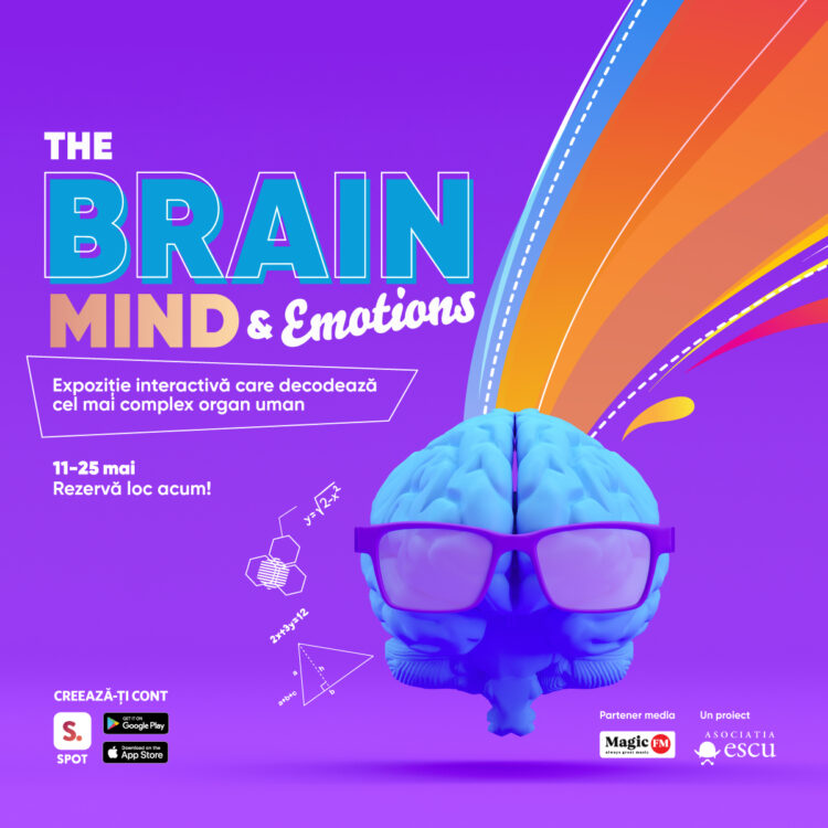 Descoperă universul fascinant al creierului: expoziția interactivă THE BRAIN – MIND & EMOTIONS te așteaptă la Ploiești Shopping City până pe 25 mai