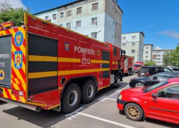 Explozie la un apartament în Târgoviște