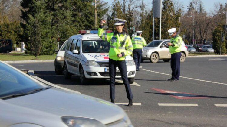 Acțiuni ale polițiștilor rutieri