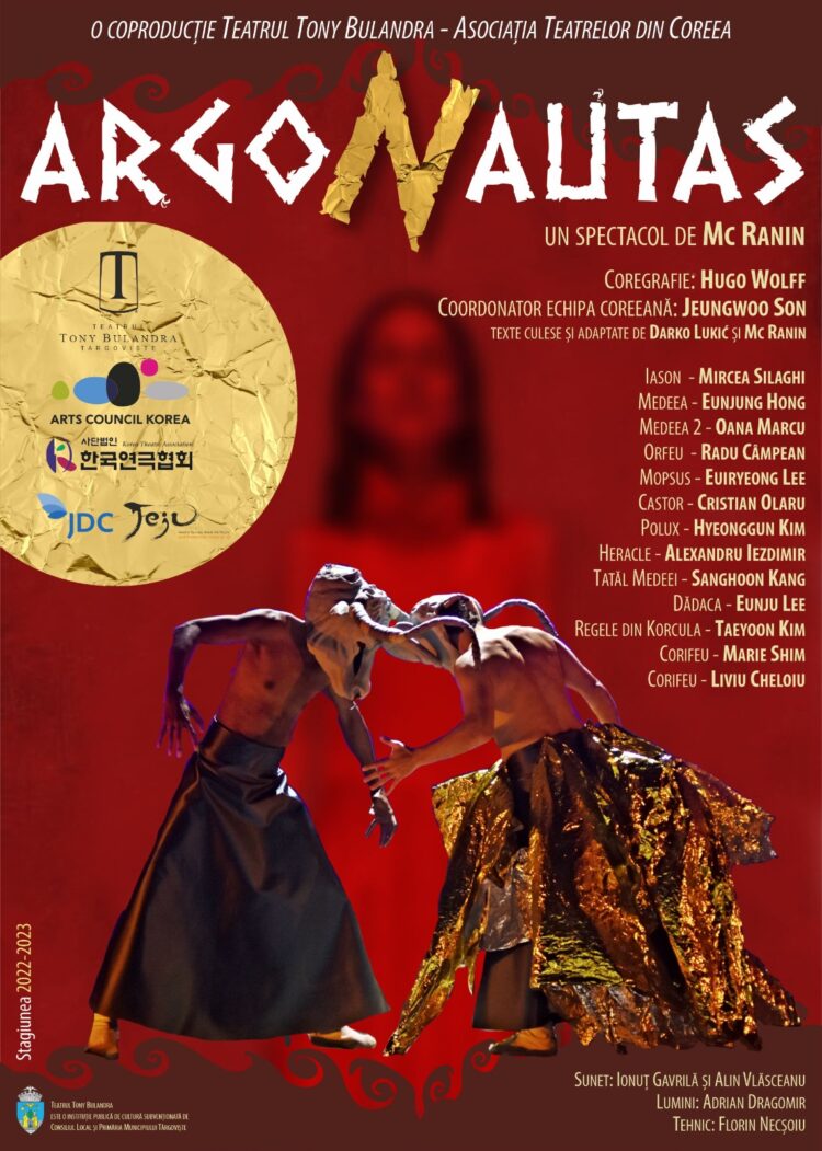 CONCEPTUL ARTISTIC `ARGONAUTAS` este o interpretare a expediției Argonauților