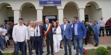 Căminul cultural din comuna Cobia inaugurat în prezența marelui artist Gheorghe Zamfir