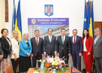 Vizită în județul Dâmbovița a Ambasadorului Germaniei, Dr. Peer Gebauer