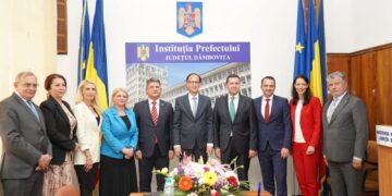 Vizită în județul Dâmbovița a Ambasadorului Germaniei, Dr. Peer Gebauer