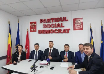 Gabriel Purcaru, la prima conferință de presă după instalarea în conducerea PSD Moreni