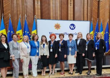 Președintele OFL Dâmbovița, Aritina Mihai a participat la constituirea unui grup feminin de lucru pentru colaborare și securitate în România și Republica Moldova