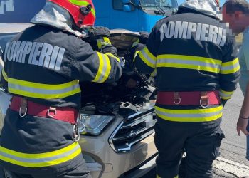 Accident rutier produs pe A1, km 72