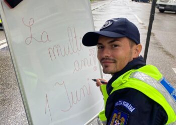 Foto/Video COPIII ȘI-AU SĂRBĂTORIT ZIUA ALĂTURI DE POLIȚIȘTI