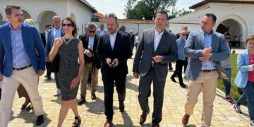 VIDEO/FOTO- Ambasadorul Greciei în România- vizită la  Palatul de la Potlogi