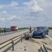 Intervenție în cazul unui eveniment rutier produs pe autostrada A1, Km 72