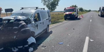Accident rutier în localitatea Mătăsaru