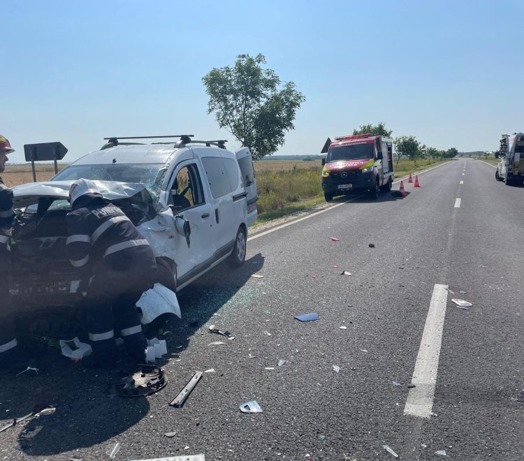 Accident rutier în localitatea Mătăsaru