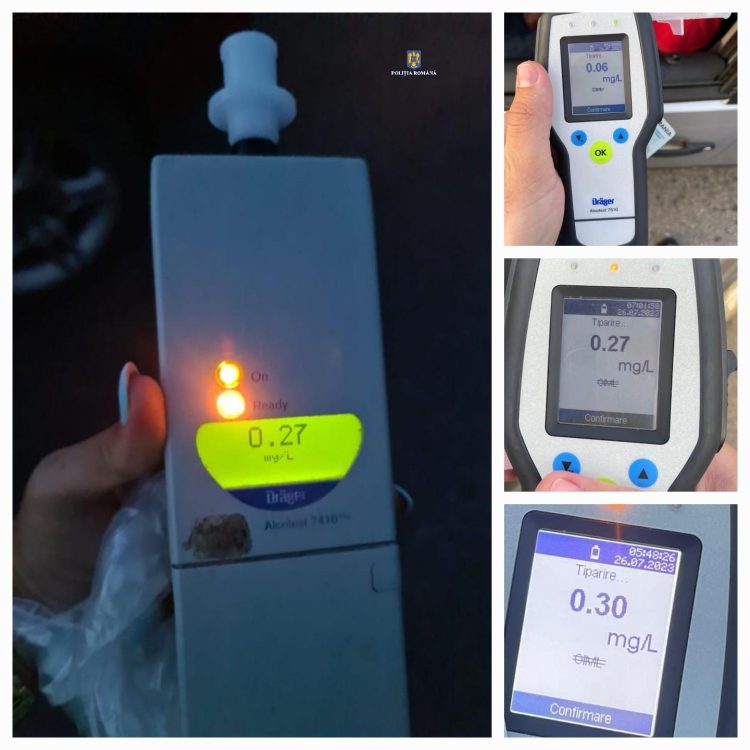 Pe parcursul zilei de ieri, în cadrul unei acțiuni organizate pentru creșterea gradului de siguranță pe drumurile publice, polițiștii rutieri au aplicat 168 de sancțiuni contravenționale, au reținut 35 de permise de conducere și au retras 22 de certificate de înmatriculare